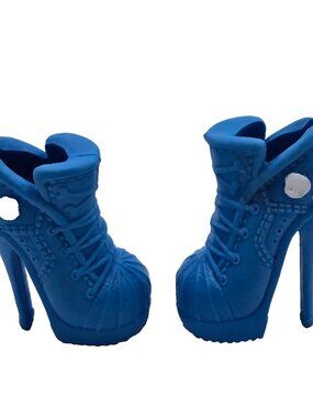 Monster High Ghoulia Yelps Scaris City Of Frights Shoes Replacement Blue White R